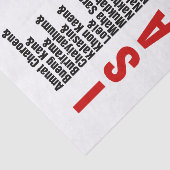 Steden van Isaan, Thailand Tissuepapier (Detail)