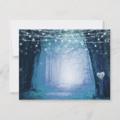 steeds meer | Betoverde Fairy Forest Liefde en Bed Bedankkaart (Achterkant)