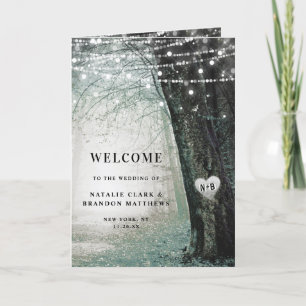 steeds meer   Betoverde Fairy Forest trouwceremoni Programma