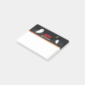 Steeds terugkerende spookbeelden in de stad post-it® notes (Schuin)