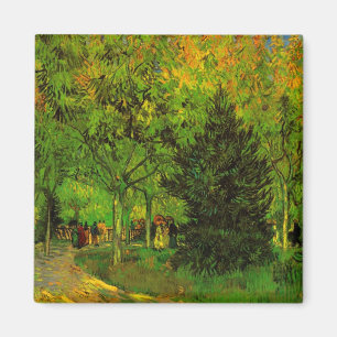 Steeg in Openbaar Garden Arles Van Gogh Fine Art. Magneet