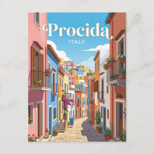 Steeg in Procida Italië Briefkaart