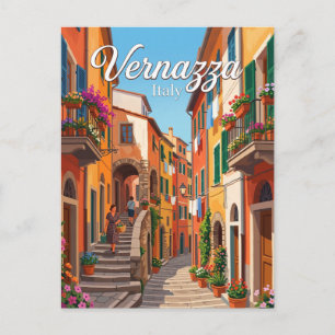 Steeg in Vernazza Italië Briefkaart