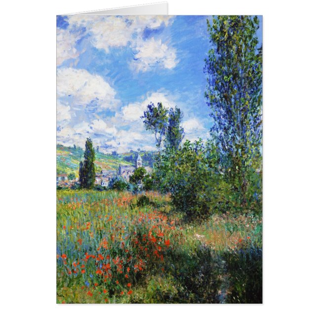 Steeg op de Gebieden heilige-Martin Claude Monet (Voorkant)