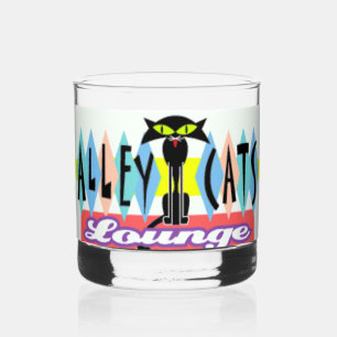 "Steegkatten" Whisky Glas