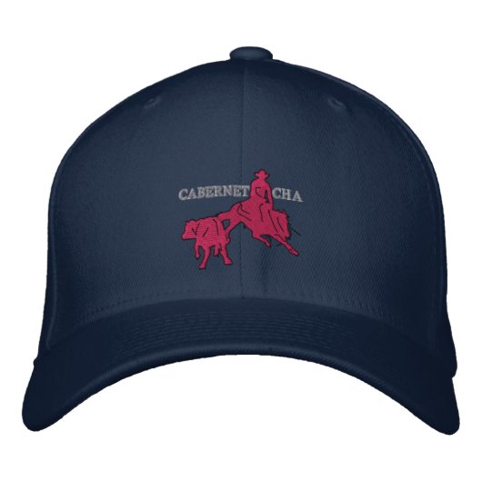 Steek Cabernet CHA Bleu Marine Casquette Roos Pet (Voorkant)