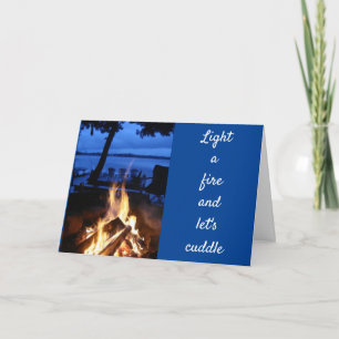 STEEK EEN VUUR AAN "EN LATEN WE ONS JUBILEUM VIERE KAART