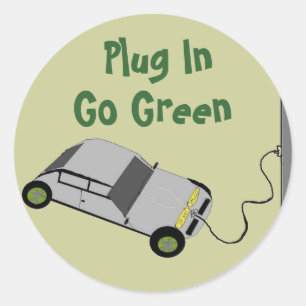 Steek erin, ga groen - stickers