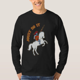 Steek het grappig Ren Faire steekspel Middeleeuwse T-shirt