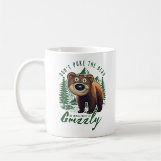 Steek het grizzly-Beer niet aan Koffiemok