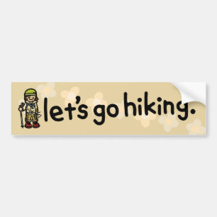steek het op het jeep. bumpersticker