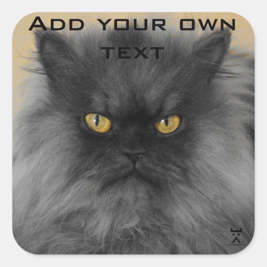 Steek het op je... vierkante sticker (Voorkant)