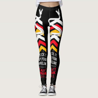 Steek het op uw pijplijn leggings