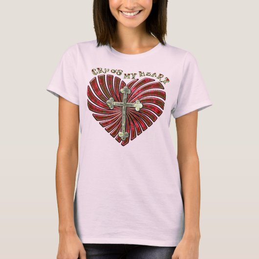 Steek mijn hart over t-shirt (Voorkant)