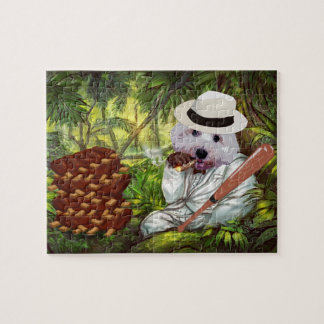 Steek mijn ribben niet! Funny Maltese Dog Legpuzzel