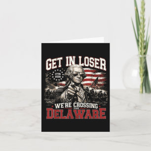 Steek Over Het Overvaren Van De Delaware 4 Juli Vi Kaart