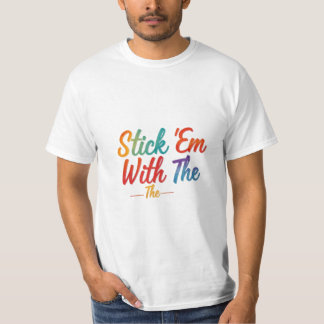 Steek ze met de t-shirt