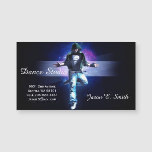 Steekproef Magnetische Visitekaartje-Dance Studio