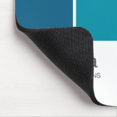 Steekproef Verf Bedrijfs van de Ontwerper van de N Muismat (Hoek)