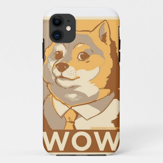 Steekproefgesprek met Doge WOW-telefoon Case-Mate iPhone Case (Achterkant)