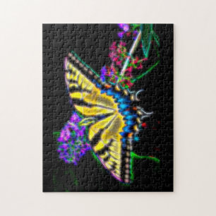 Steekproefpuzzel met zweetstaart Butterfly Legpuzzel