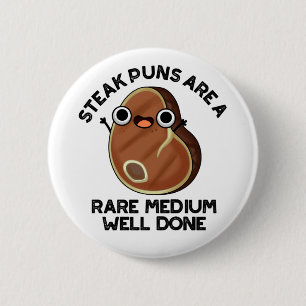 Steekpuns zijn een zeldzaam medium, goed geklaard ronde button 5,7 cm
