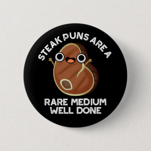 Steekpuns zijn een zeldzaam middelgoed doordachte ronde button 5,7 cm
