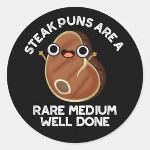 Steekpuns zijn een zeldzaam middelgoed doordachte ronde sticker