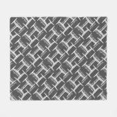 Steel Beam Engineer Pattern Fleece Deken (Voorkant (Horizontaal))