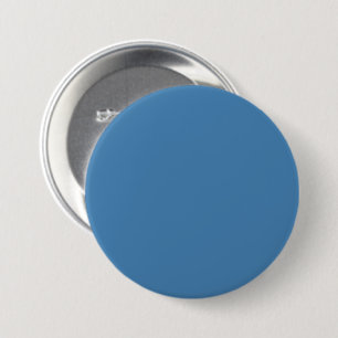 Steel Blue 4682B4 Color - Een naamoptie toevoegen Ronde Button 7,6 Cm