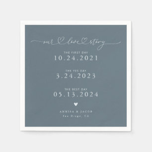 Steel Blue: ons liefdesverhaal Script Hearts Weddi Servet