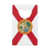 Steel Bottle Opener avec drapeau de Floride, USA (Dos)