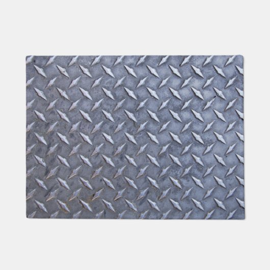 Steel Diamond Bord Pattern Deurmat (Voorkant)