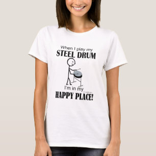 Steel Drum Happy Place T-shirt