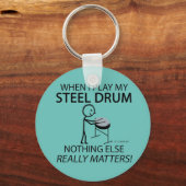 Steel Drum Niets anders Sleutelhanger (Voorkant)
