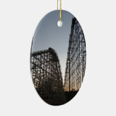 Steel Force and Thunderhawk Dorney Park Keramisch Ornament (Rechts)