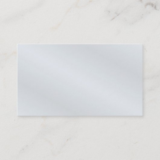 Steel Grey and Royal Blue Simple en Elegant Visitekaartje (Achterkant)