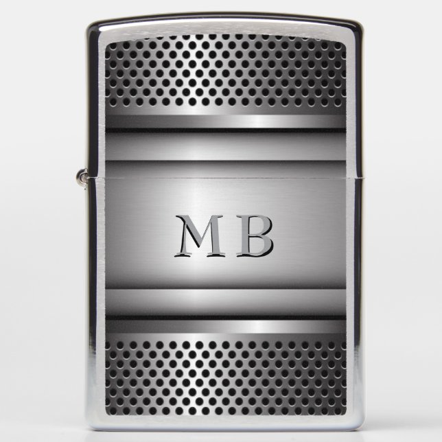 Steel Grid 2 - Pas Zippo Lighter aan (Voorkant)