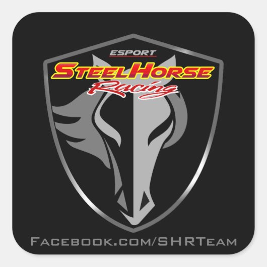 Steel Horse Racing Team Sticker (Voorkant)