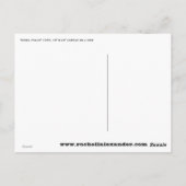 "Steel Pulse" van Ruchell Alexander Briefkaart (Achterkant)