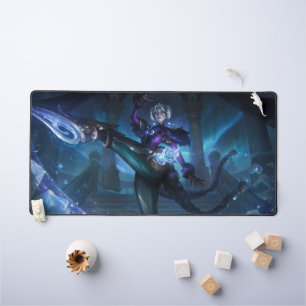 Steel Shadow Gaming Desk Mat   Assassin esthetiek