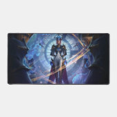 Steel Shadow Gaming Desk Mat | Assassin esthetiek (Voorkant)