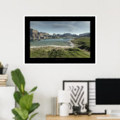 Steelblue Poster (Thuiskantoor)
