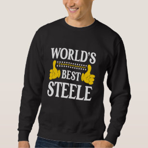 Steele Achternaam Team Familie Achternaam World's Trui