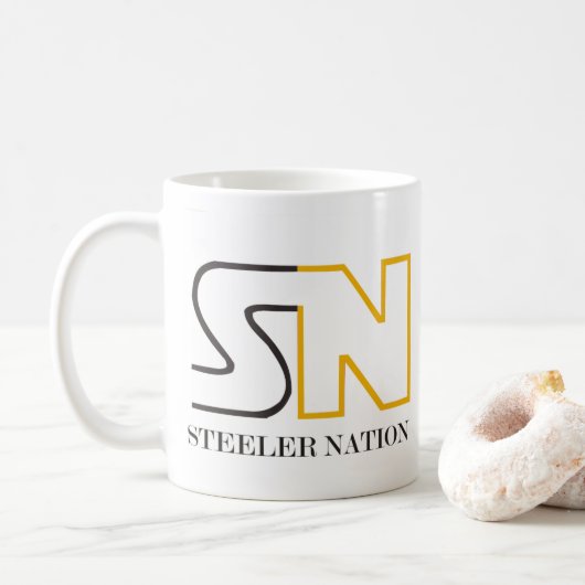 Steeler Nation Mug (Avec donut)