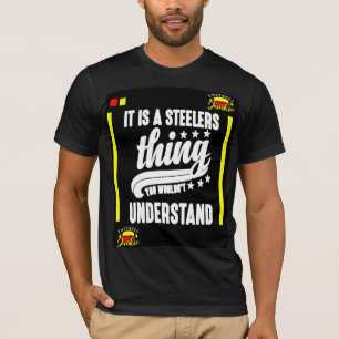 Steeler ontwerp t-shirt