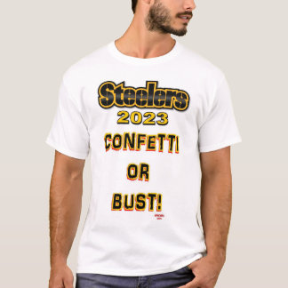 Steelers Confetti of Bust T-shirt