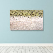 Steelhead op Canvas (Insitu (Houten vloer))