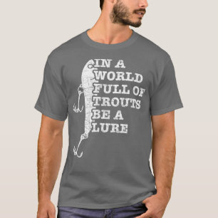 Steelhead Trout Lure Fly Fishing T-shirt