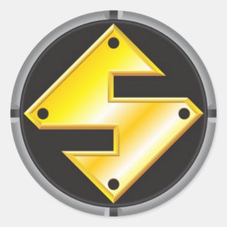 SteelMan Logo Ronde Sticker